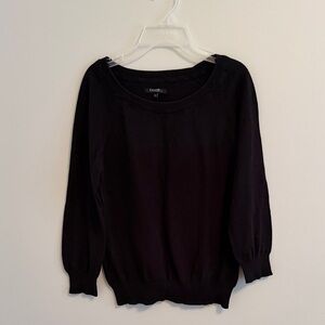 George Classic Black Pullover 100% cotton